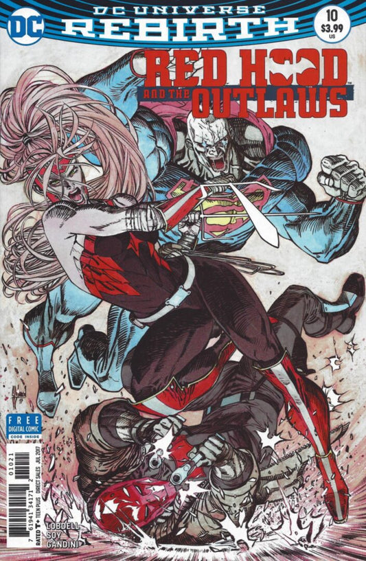 Red Hood and the Outlaws #10  Cover B  NM