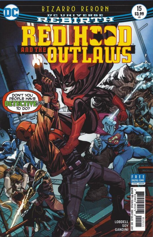 Red Hood and the Outlaws #15  Cover A  NM