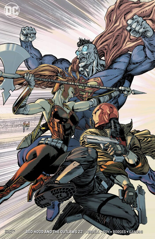 Red Hood and the Outlaws #22  Cover B  NM