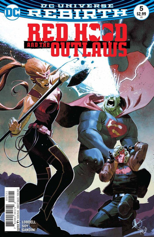 Red Hood and the Outlaws #5  Cover B  FN