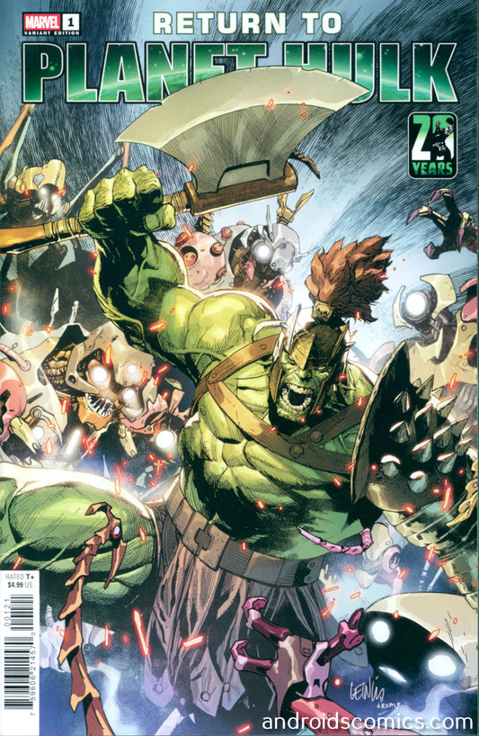 Return To Planet Hulk #1 Leinil Francis Yu Variant