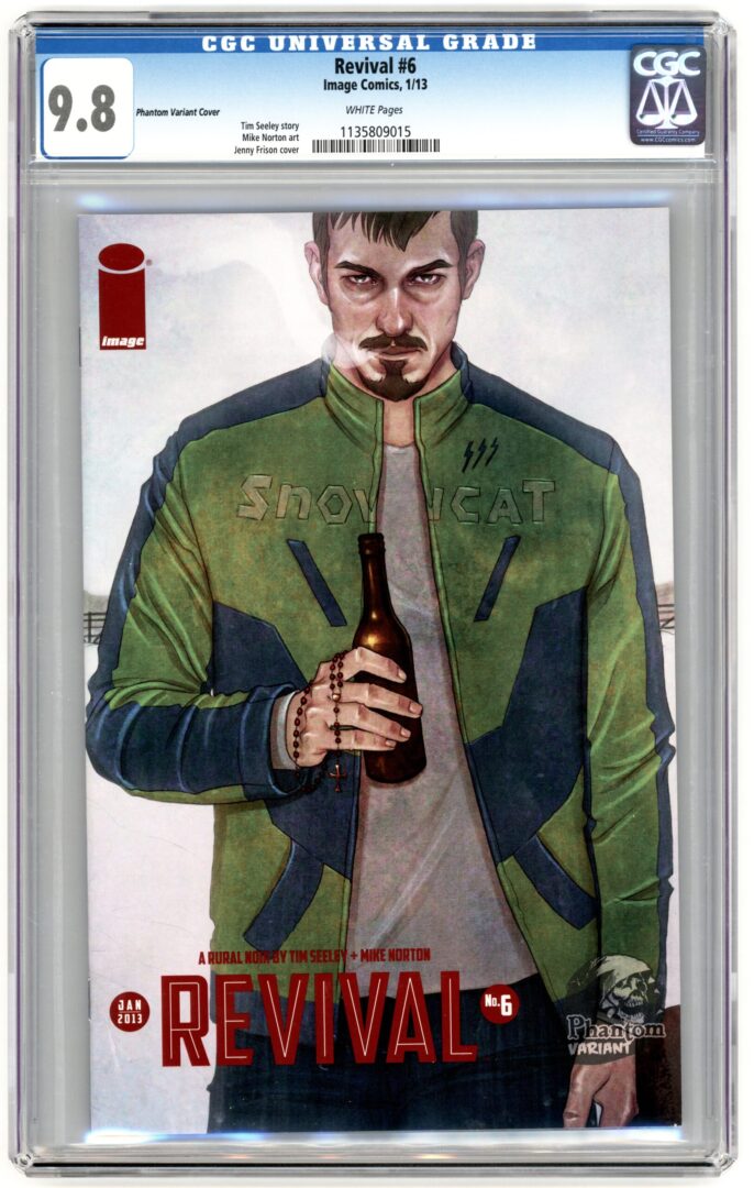 Revival #6  CGC 9.8  Phantom Variant