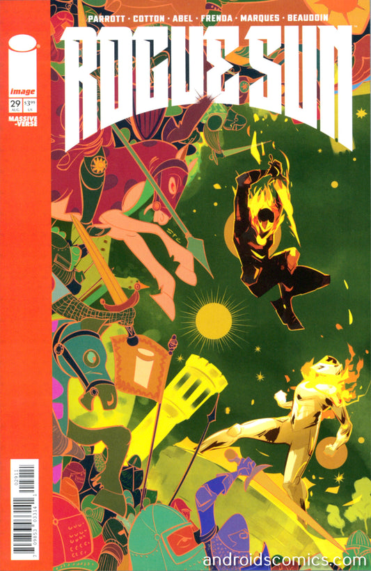Rogue Sun #29 Cover A Stefano Simeone