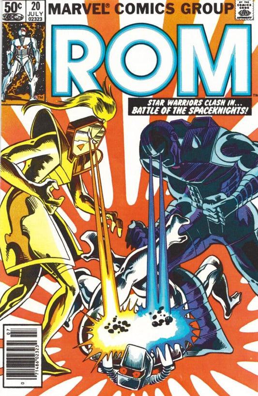 Rom #20  VG+ 1st appearance of Mentus