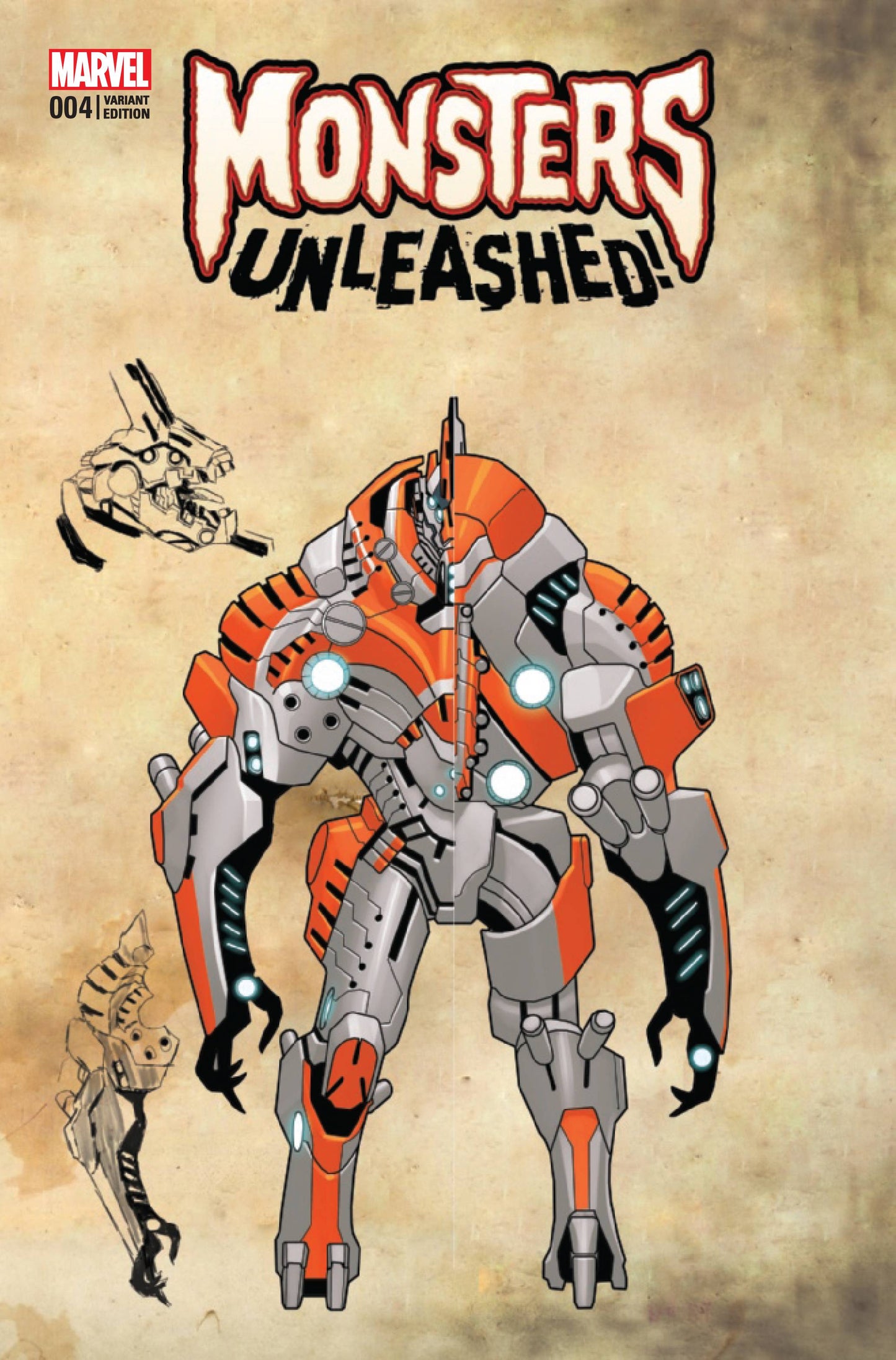 Monsters Unleashed #4 (Of 5) Larocca Monster Variant