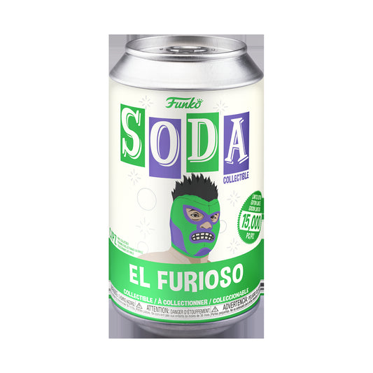 Funko Vinyl Soda Luchadores Hulk El Furioso