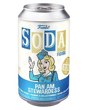 Funko Vinyl Soda Pan Am Stewardess