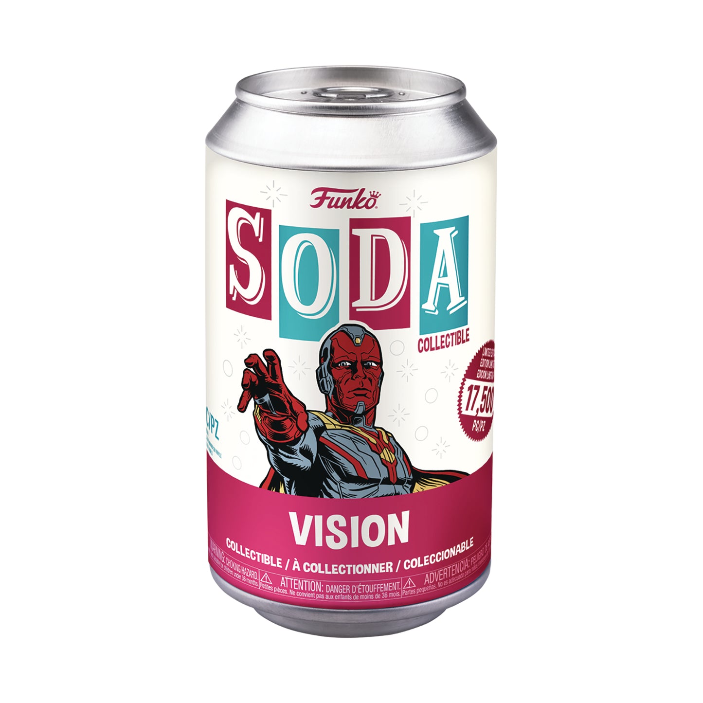 Funko Vinyl Soda Marvel Vision