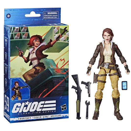 GI Joe Classified Courtney "Cover Girl" Krieger Action Figure