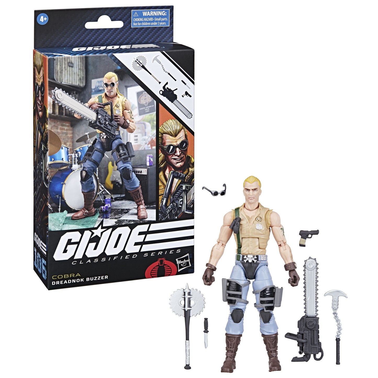 GI Joe Cobra Dreadnok Buzzer Action Figure