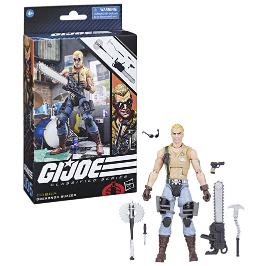 GI Joe Cobra Dreadnok Buzzer Action Figure