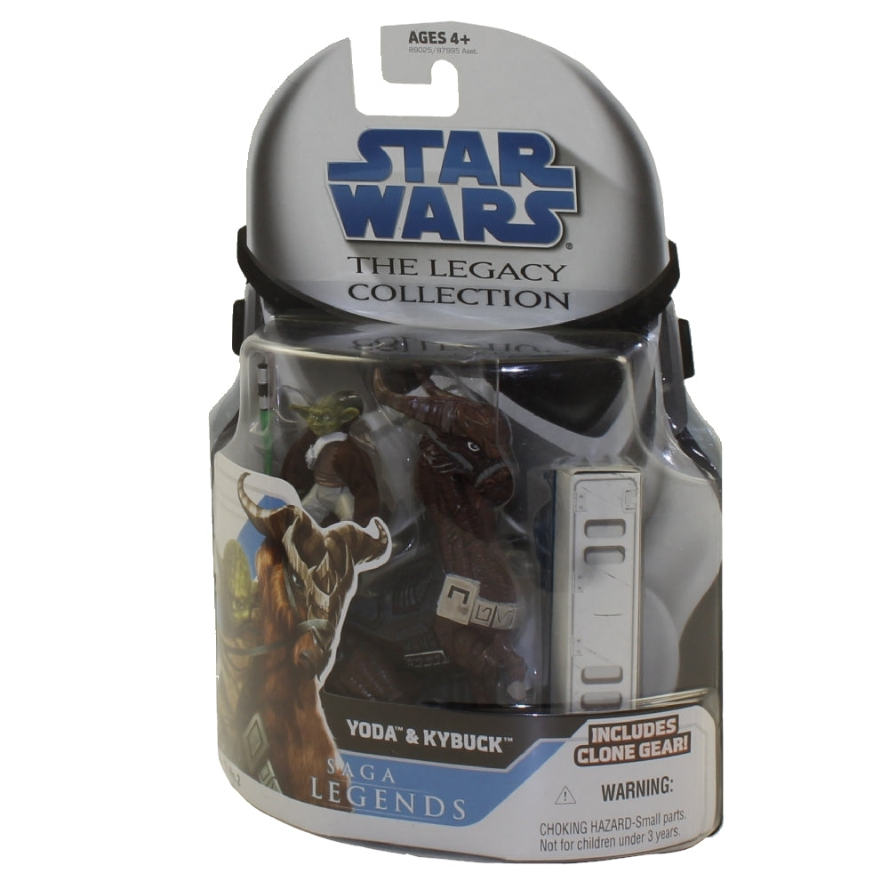Star Wars Legacy Collection Yoda & Kybuck