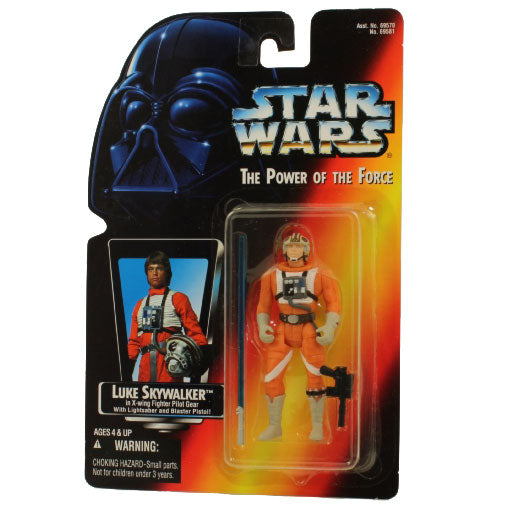 Star Wars Power of the Force Luke Skywalker in X-wing Fighter Pilot Gear