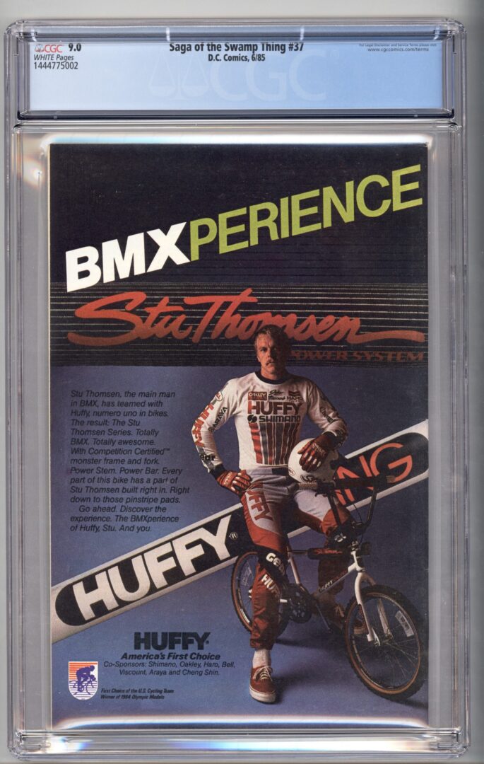 Swamp Thing #37  CGC 9.0  1st appearance of John Constantine