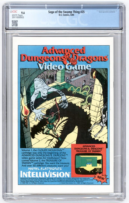 Swamp Thing #25  CGC 9.6