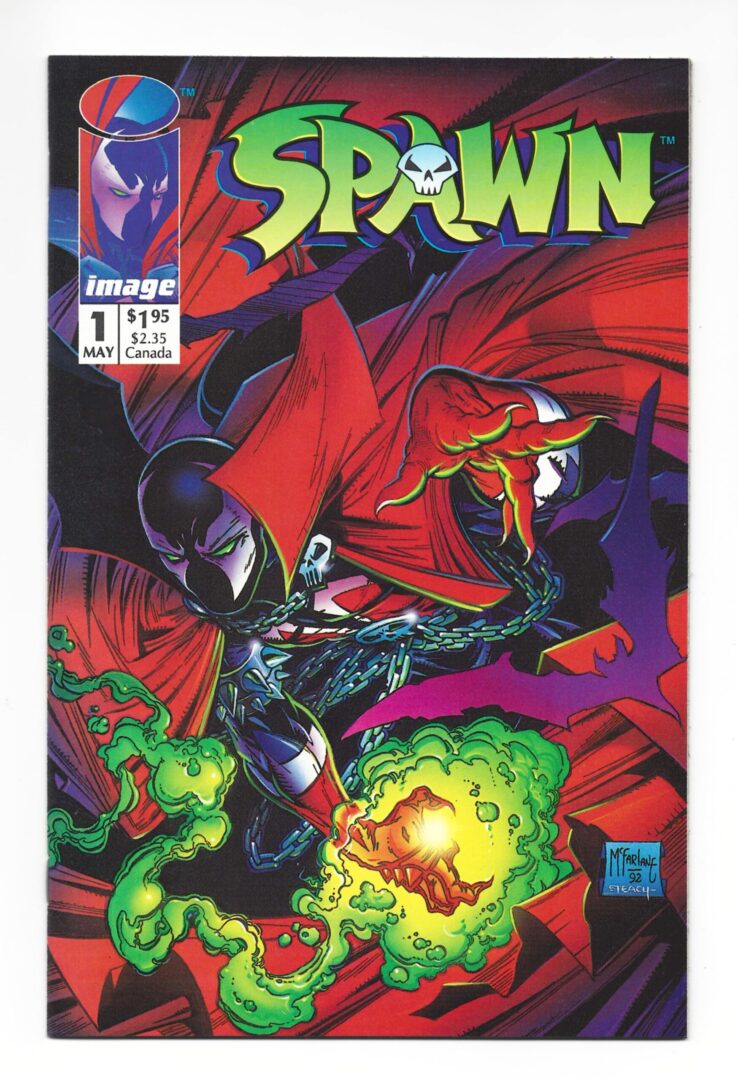 Spawn #1  NM-  1st appearance of Spawn