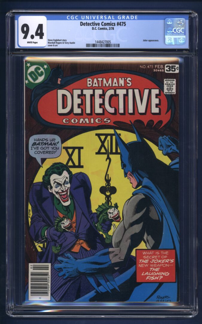Detective Comics #475  CGC 9.4