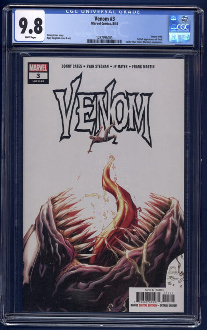 Venom #3  1st Full Appearance of Knull  CGC 9.8