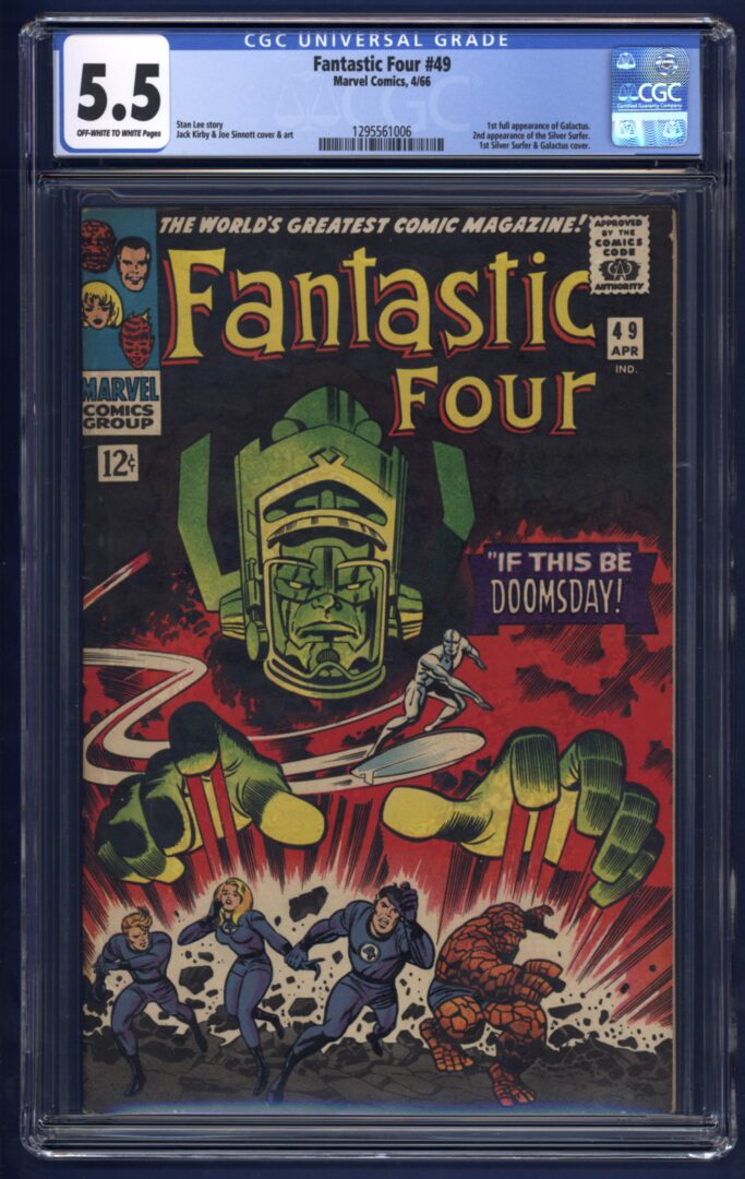 Fantastic Four #49  CGC 5.5  1st. full appearance of Galactus