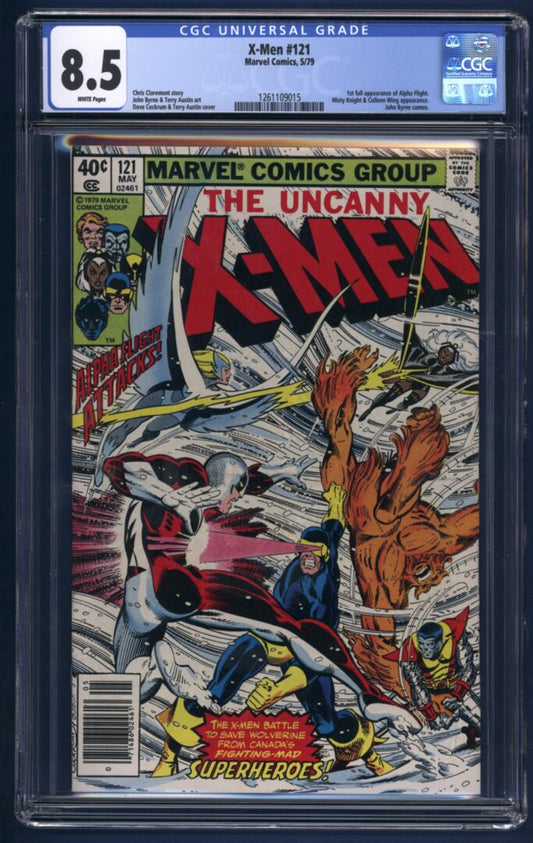 Uncanny X-Men #121  CGC 8.5  1st appearance of  Alpha Flight