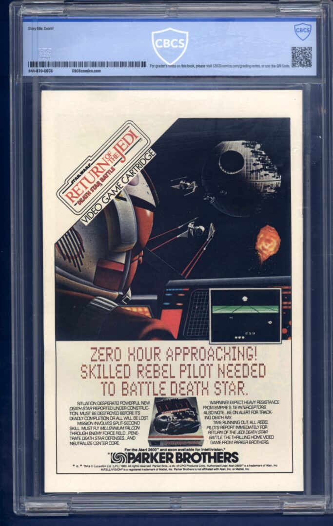 Thor #337  CBCS 9.6 1st. appearance of  Beta Ray Bill & Skuttlebutt