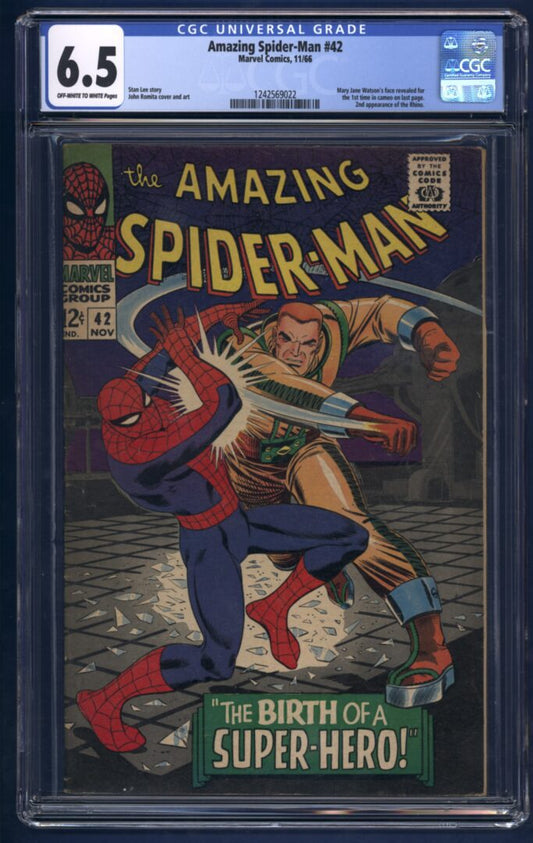 Amazing Spider-Man #42  CGC 6.5