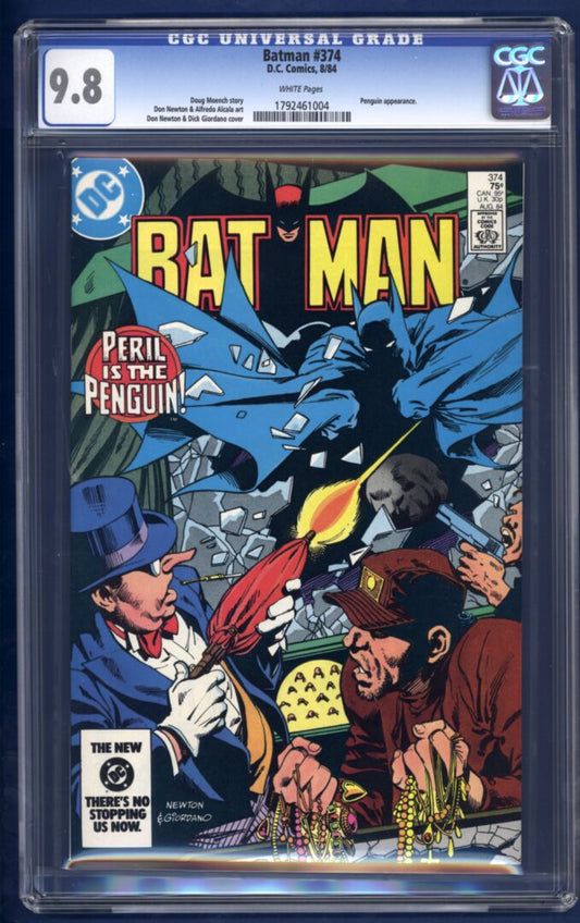 Batman #374  CGC 9.8