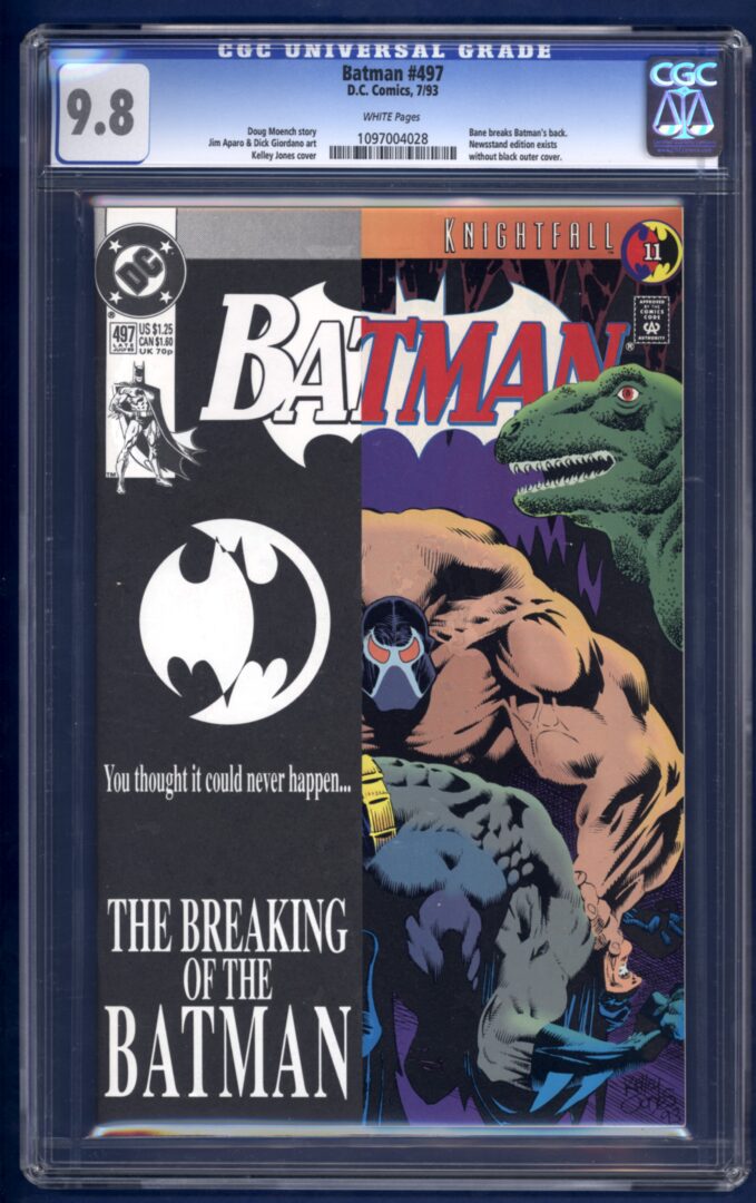 Batman #497  CGC 9.8