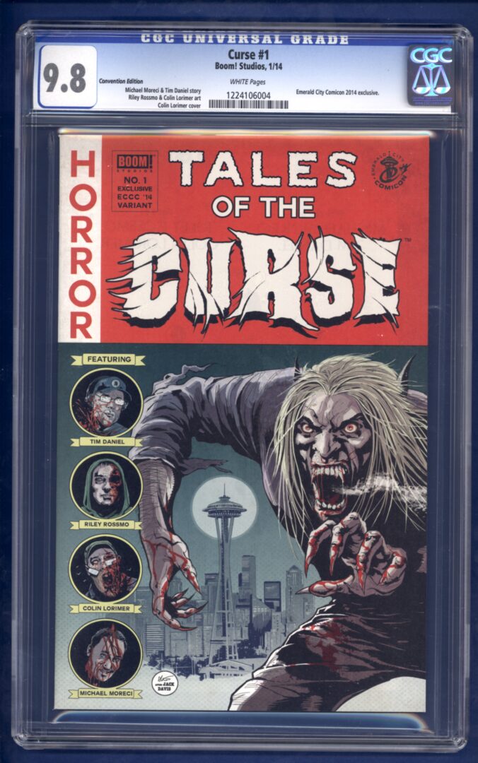Curse #1  CGC 9.8  Convention Edition