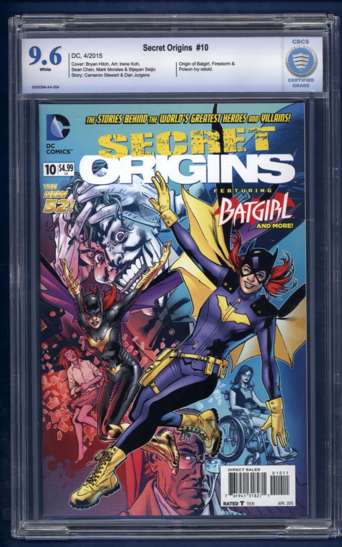 Secret Origins #10  CBCS 9.6