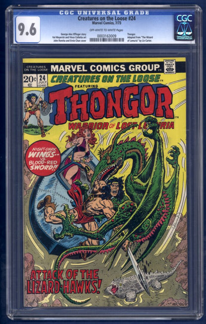 Creatures on the Loose #24  CGC 9.6