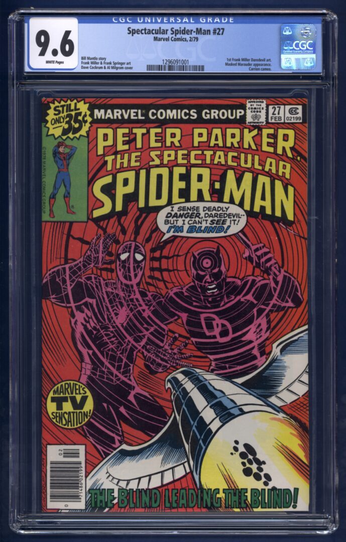 Spectacular  Spider-Man #27  CGC 9.6