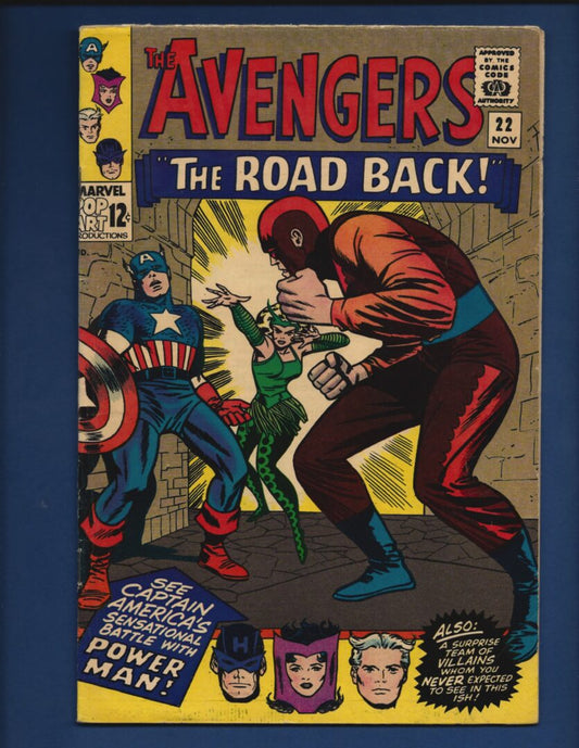Avengers #22  VG+