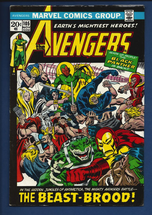 Avengers #105  VG