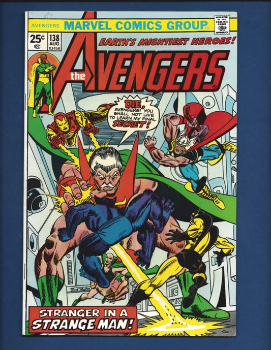 Avengers #138  FN/VF