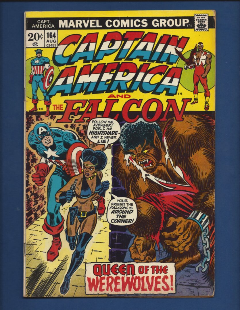 Captain America #164  VG+  1st appearance of NightShade