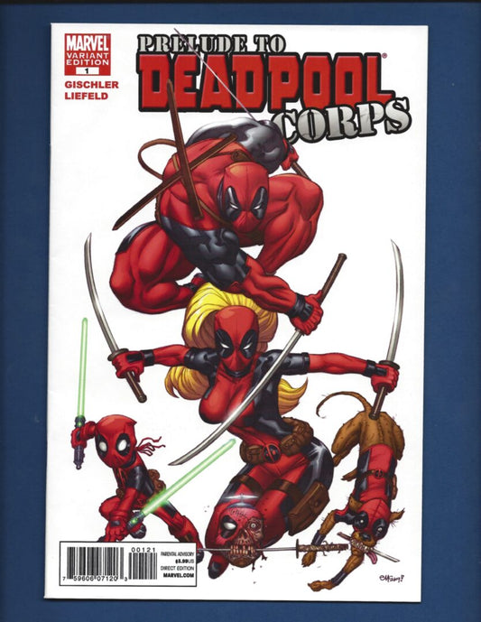 Prelude to Deadpool Corps #1  1:30 Variant  NM-