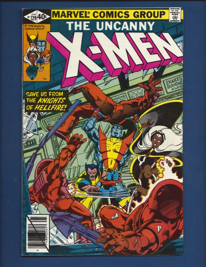 Uncanny X-Men #129  VG+  1st appearance of  Kitty Pryde, the White Queen (Emma Frost), and Sebastian Shaw