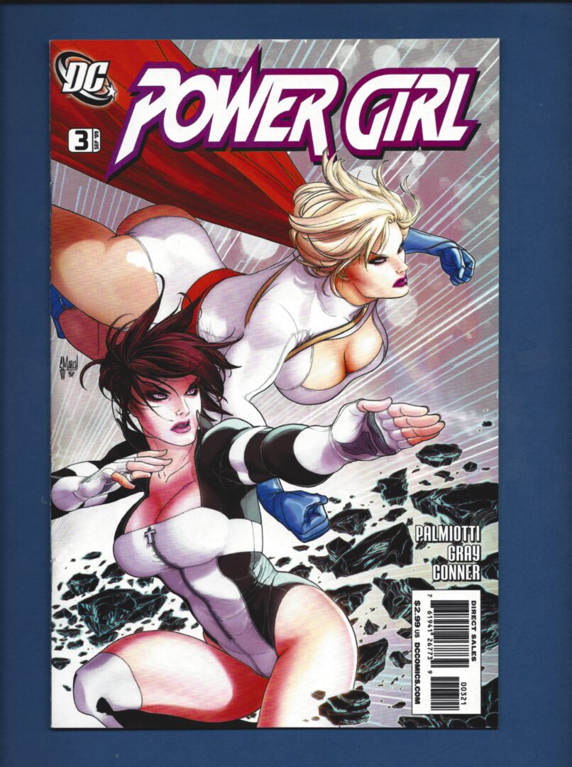 Power Girl #3  NM-  1:10 Variant
