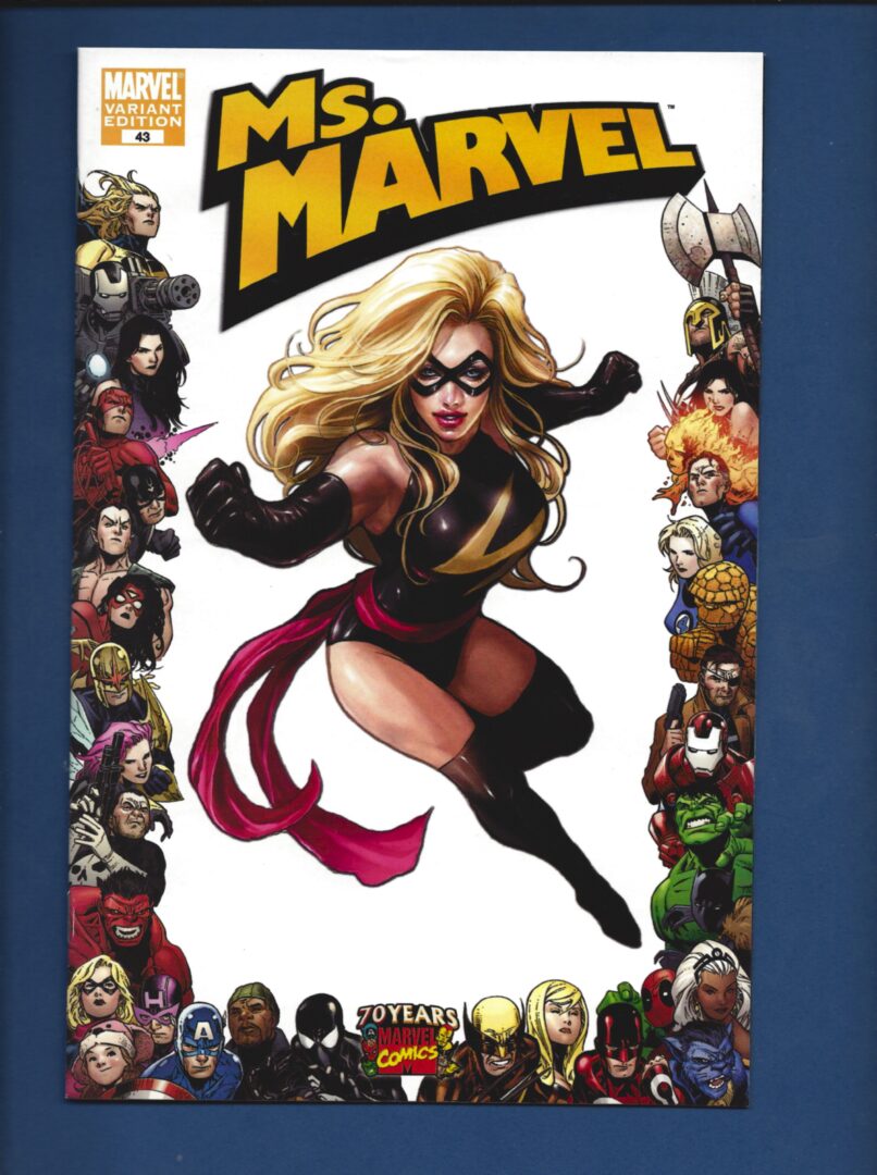 Ms. Marvel #43  VF+  1:10 Variant
