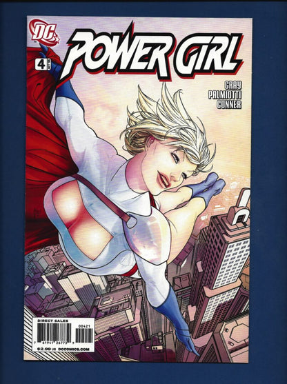 Power Girl #4  NM-  1:10 Variant