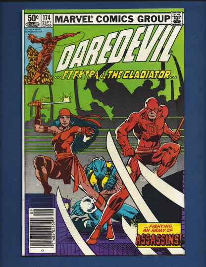 Daredevil #174  FN+  1st appearance of the Hand