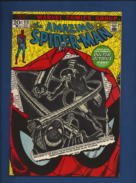 Amazing Spider-Man #113  FN/VF  1st appearance of Hammerhead