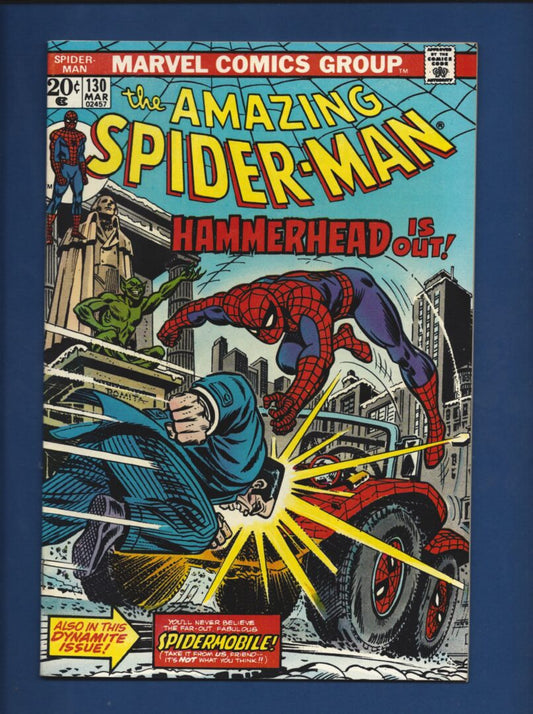 Amazing Spider-Man #130  VF-  1st appearance of the Spider-Moblie