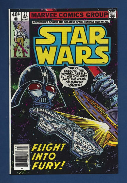 Star Wars #23  VF/NM  "Death" of Commander Strom and Senator Simon Greyshade