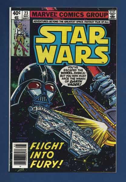 Star Wars #23  NM-  "Death" of Commander Strom and Senator Simon Greyshade