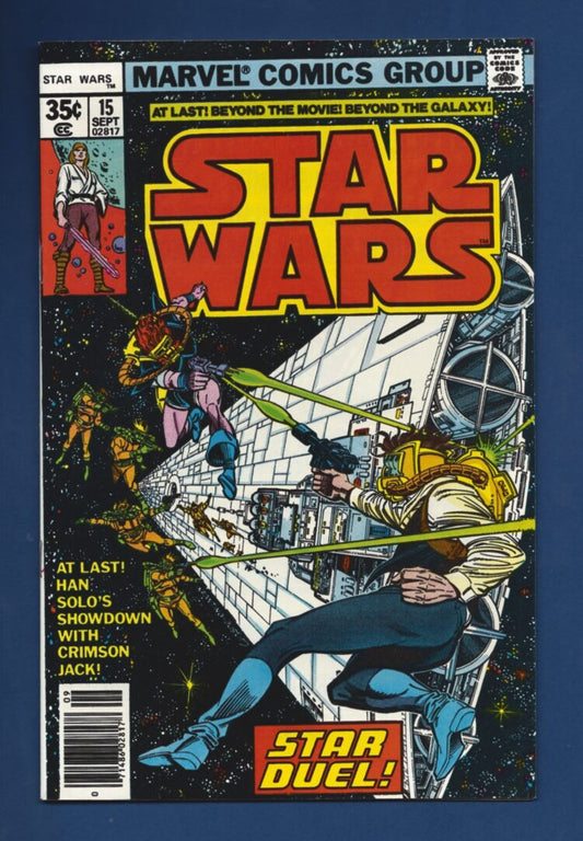 Star Wars #15  VF  "Death of Crimson Jack & Jolli
