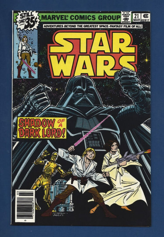 Star Wars #21  NM-  1st original Darth Vader story