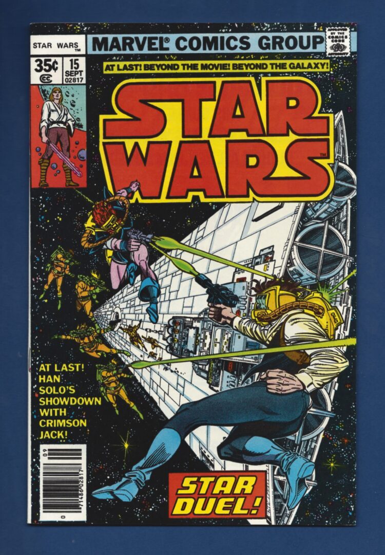 Star Wars #15  VF  "Death" of Crimson Jack & Jolli