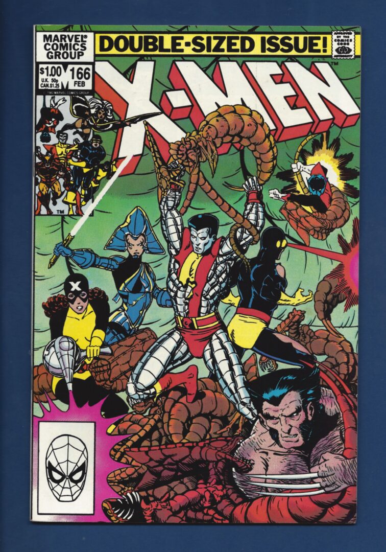 Uncanny X-Men #166  VF  1st appearance of Lockheed